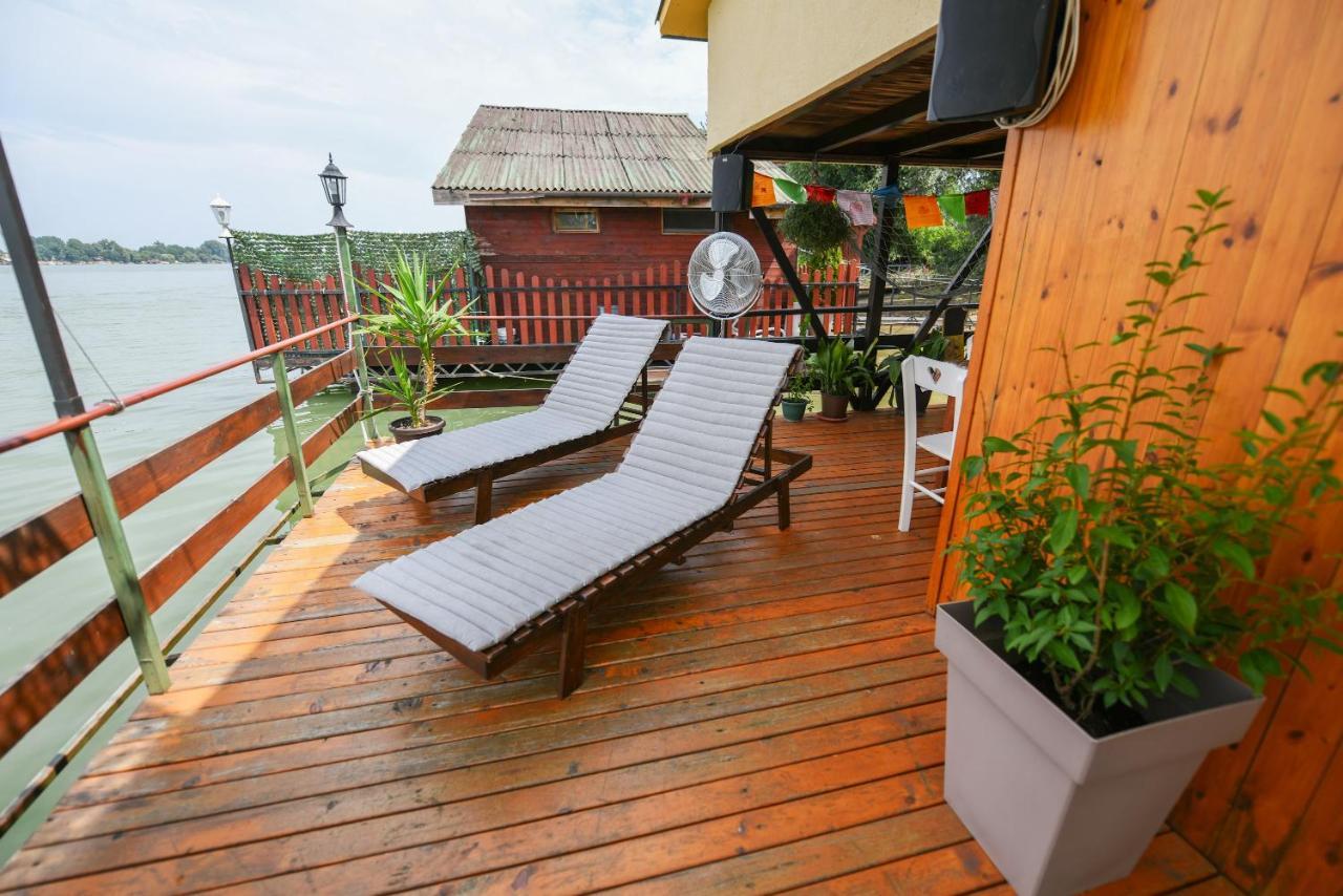 Sagando - Floating House On Sava River 베오그라드 외부 사진