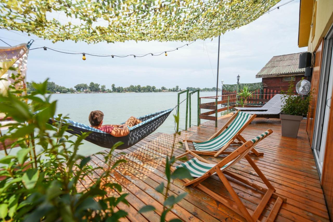 Sagando - Floating House On Sava River 베오그라드 외부 사진